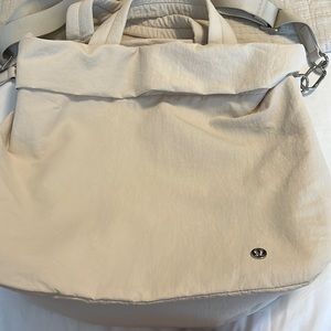 lululemon athletica Cream Tote Bag
